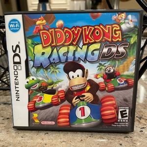 NintendoDS Diddy Kong Racing DS, Original Case, Instructional Booklet,& Game
